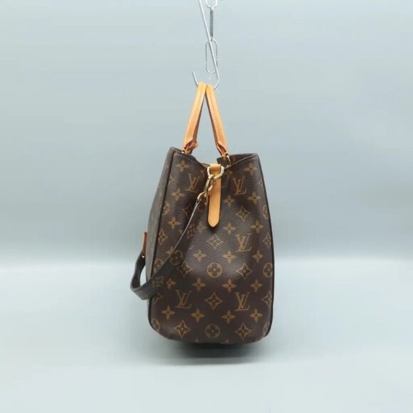 100% Authentic Louis Vuitton Montaigne Brown Monogram Canvas Satchel - Picture 4 of 12